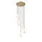 Z-Lite Farrell 7 Light Chandelier, 18in. W x 11in. H, Modern Gold 3043P6-7R-MGLD - alternate 5